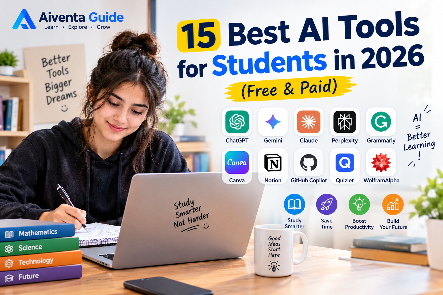 15 Best AI Tools for Students in 2026 (Free & Paid)